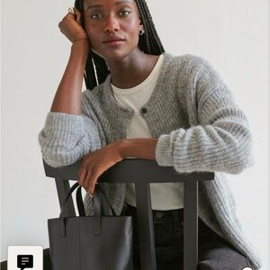 Jenni Kayne Hayes Cardigan, size large, color grey, condition like new